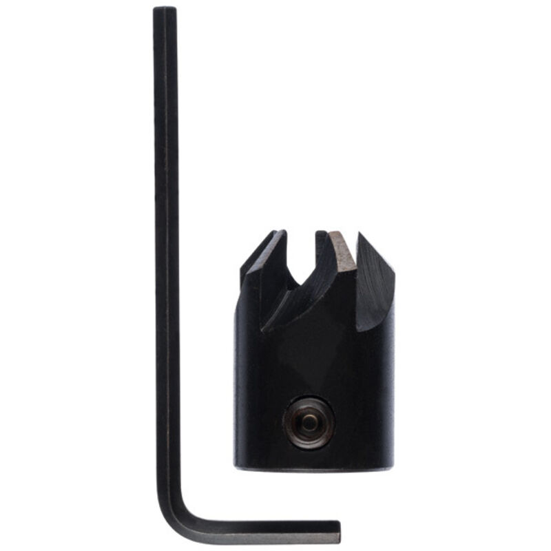 Mandrino di collegamento per trapani a spirale per legno, 10 x 19 mm, M6