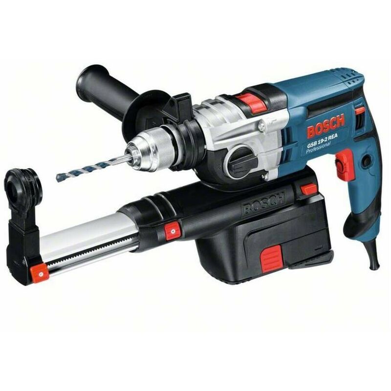 

Bosch 060117C500 Taladro percutor GSB 19-2 REA 900W 2 vel Reversible Portabrocas