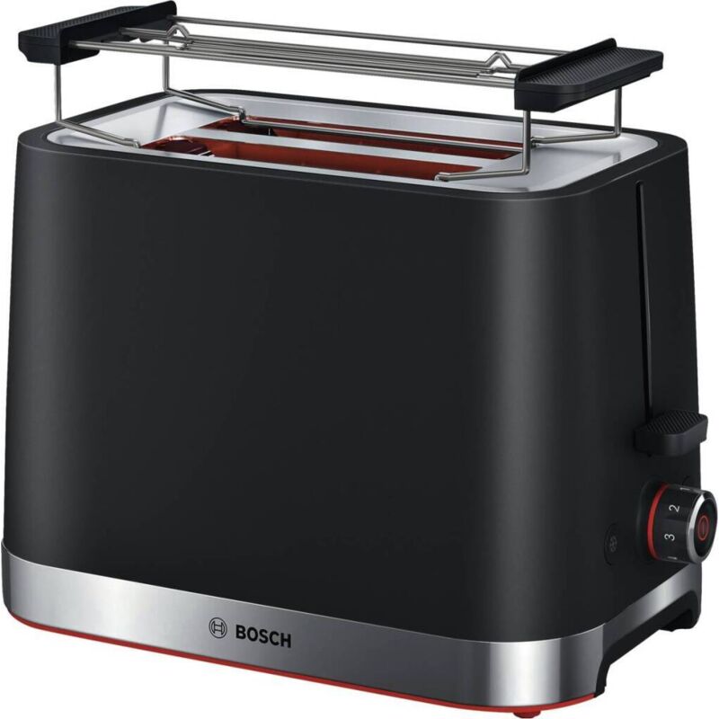 Bosch - TAT4M223 tostapane 4 2 fetta/e 950 w Nero, Stainless steel