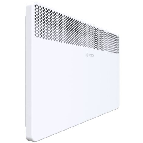 Bosch Thermotechnik HC 4000-20 Per Circa 20 m² con 2000 W con regolatore elettronico, Display LED, Programma settimanale, 5 Anni di Garanzia del Prodotto, Bianco, für ca m2
