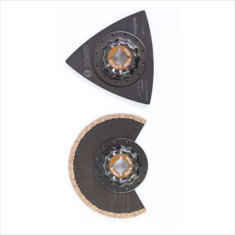 Bosch Tile Set for Multi-Tools GOP 10,8 V / 18 V-EC / 18 V-28 / PMF, 4 pcs. ( 2608661695 )
