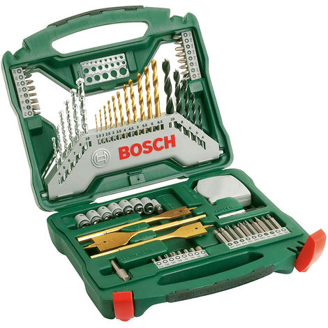 Bosch 2607019329 Titanium X-Line Drill & Screwdriver Bit Set 70 Piece
