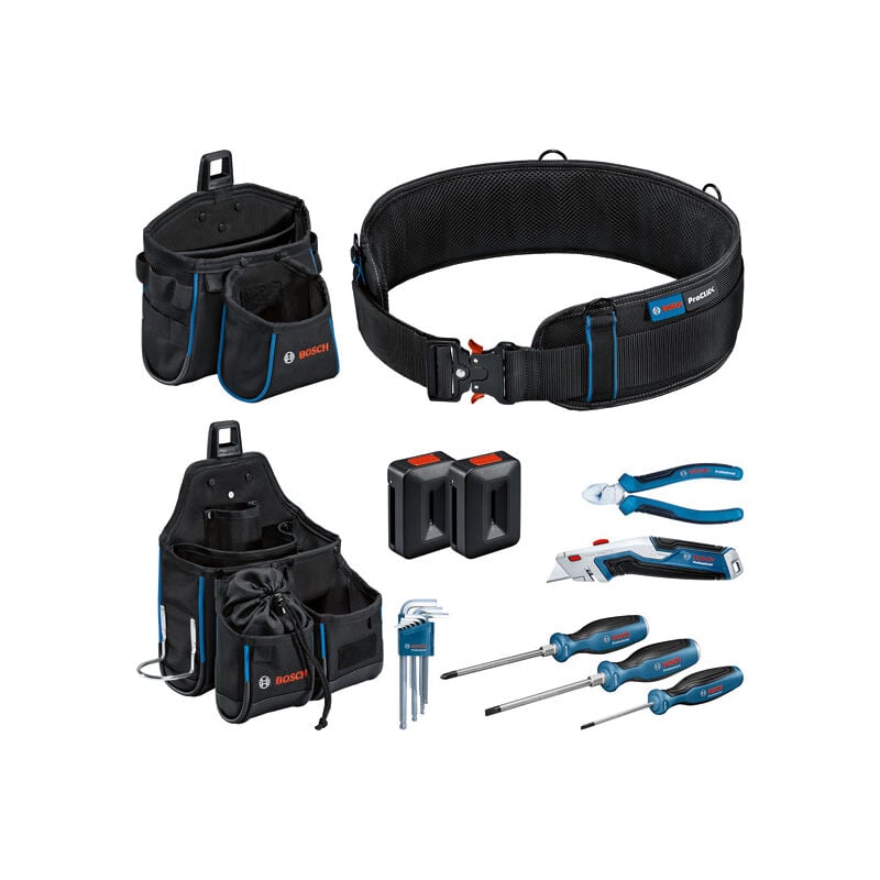Ceinture porte-outils et kit d'outils à main Bosch Combo Kit