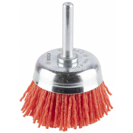 Bosch Topfbürste Nylonborste mit Korund 50 mm 1 mm