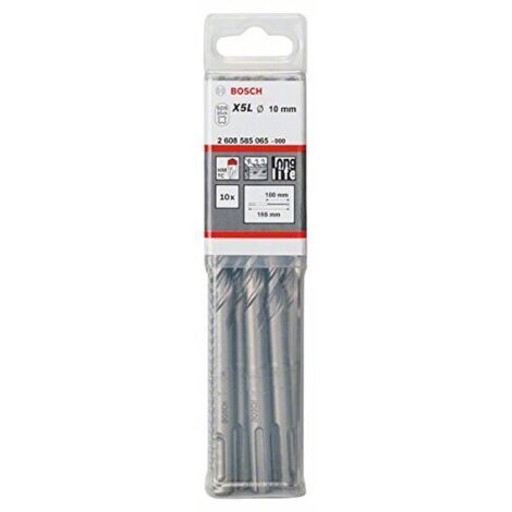Bosch Trapano a Martello 10 pz. plus-7, 10x100x165mm (2608585065)