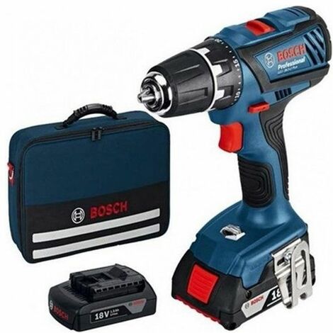 Bosch Trapano Batteria 1+1 Gsr 18-2li