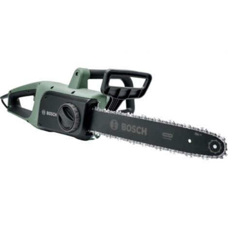 Bosch – Tronçonneuse électrique 1800W – Lame 40 cm pour bois dur – Frein de chaîne – Graissage automatique – Système SDS pour tension rapide
