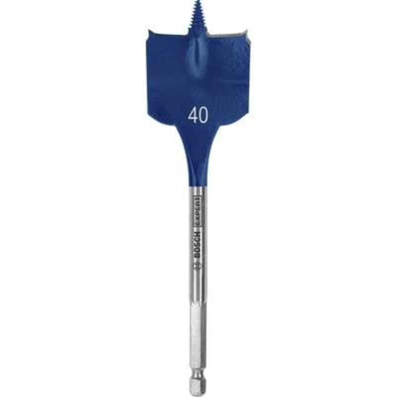 Bosch - accessories 2608900330 mèche à bois plate 40 mm longueur totale 152 mm tige hexagonale 1 pc(s)