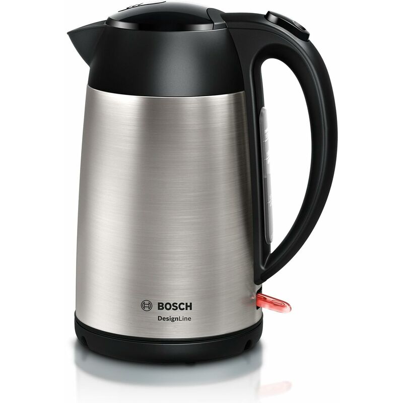Bosch - TWK3P420 DesignLine Bollitore, 2400 w, 1.7 l, Acciaio Inox