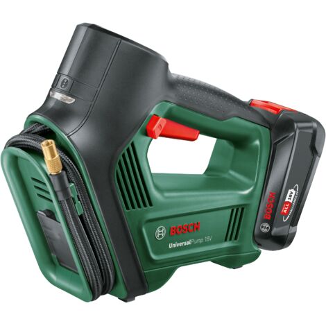 Bosch – Compresseur portable à batterie 18V – Pression max 10,3 bar – Débit 30L/min – Gonflage rapide pneus et objets divers