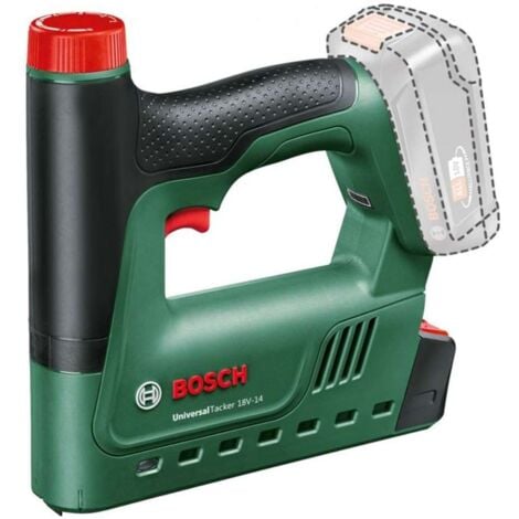 Bosch Home and Garden UniversalTacker 18V-14 06032A7000 Graffettatrice a batteria Tipo graffette tipo 53 Lunghezza graf