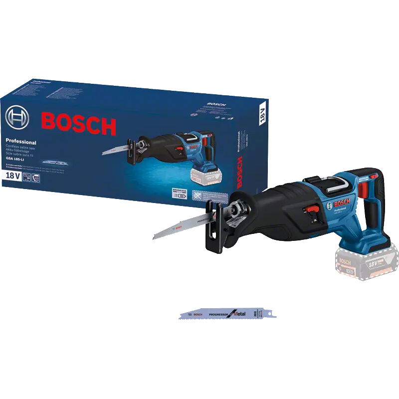 Bosch - Utensili - Sega universale a batteria 18V, senza batteria e caricabatterie 06016C0020
