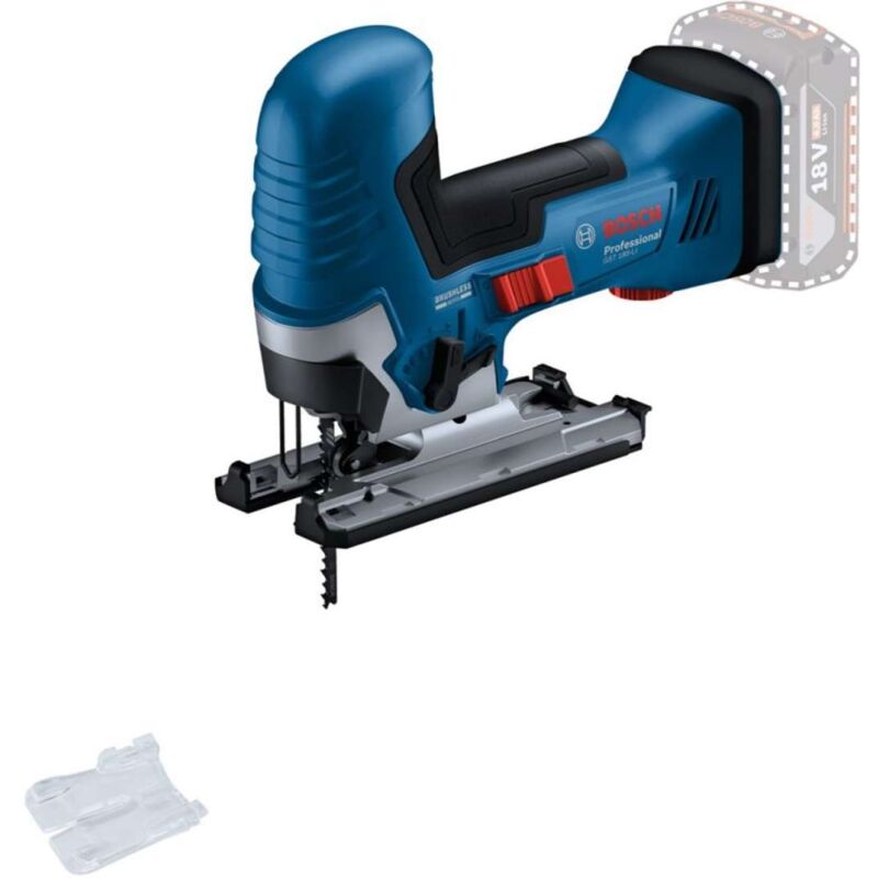 Bosch - Seghetto alternativo a batteria Professional gst 185 li (18 v, solo, 0-3.500 battute/min, profondità di taglio denel legno: 125 mm, in