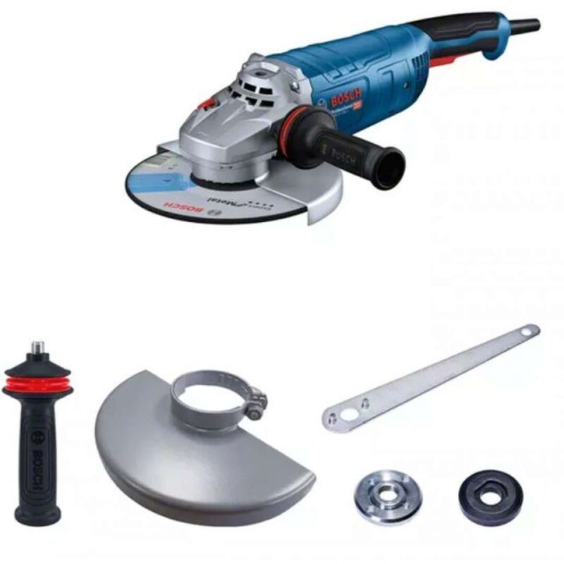 Professional gws 27-230 j - Levigatrice grande (2700 w, metallo e plastica, min. 1 disco abrasivo ) - Bosch