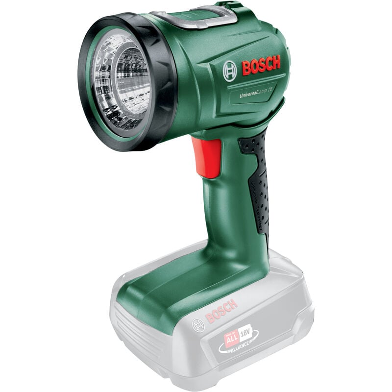 Bosch-v 18V torcia led s/ batteria universal lamp 18