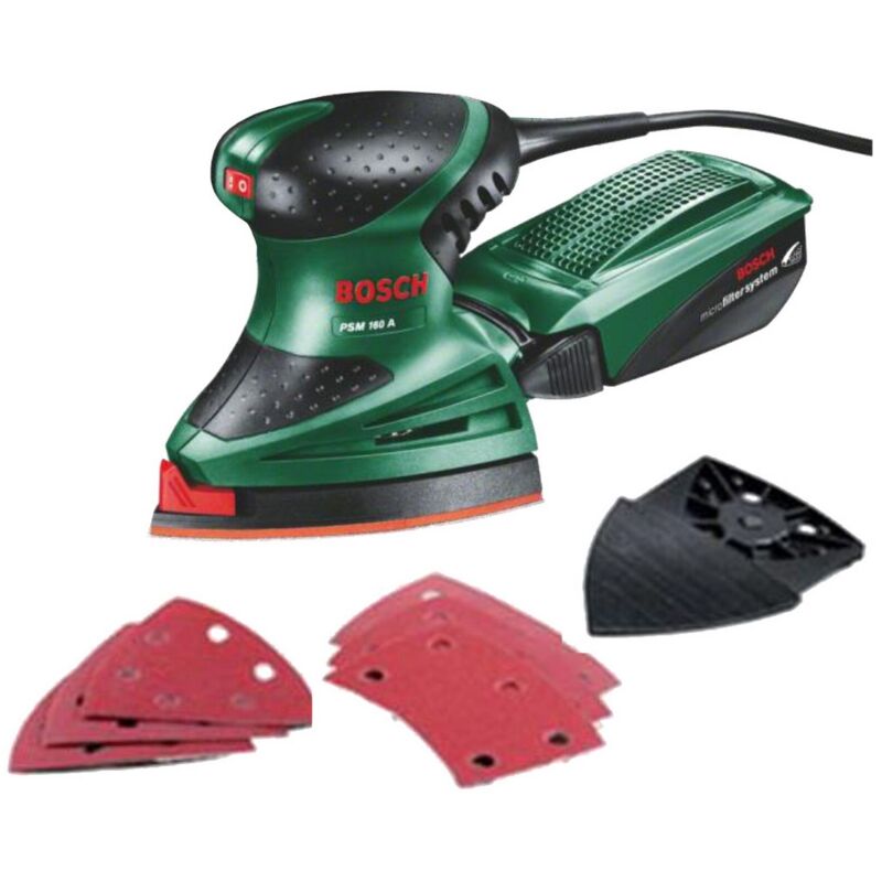 Bosch - v levigatrice palmare 160w psm160a