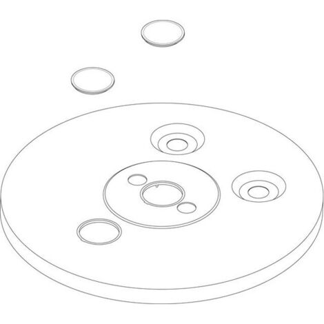 BOSCH Verkleidungsdeckel D600 schwarz everp, 8735100690