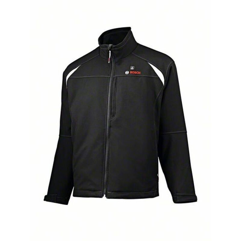 BOSCH Veste softshell chauffante unisexe 12V 2Ah - GHJ 12+18V - Noir - XS