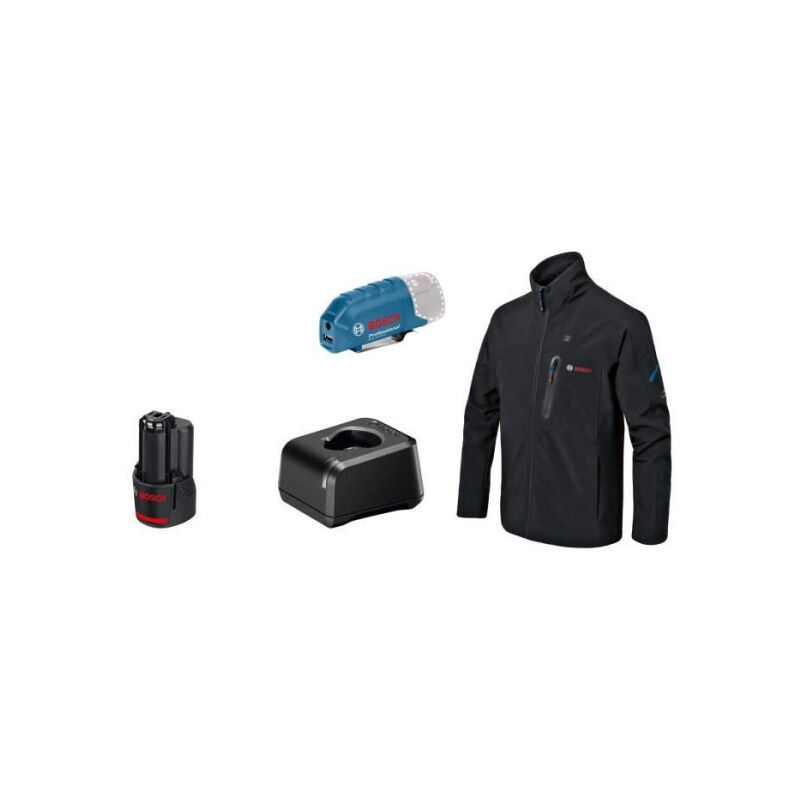 Bosch - Veste chauffante ghj 12+18V xa taille m avec batterie 12V - 06188000FY