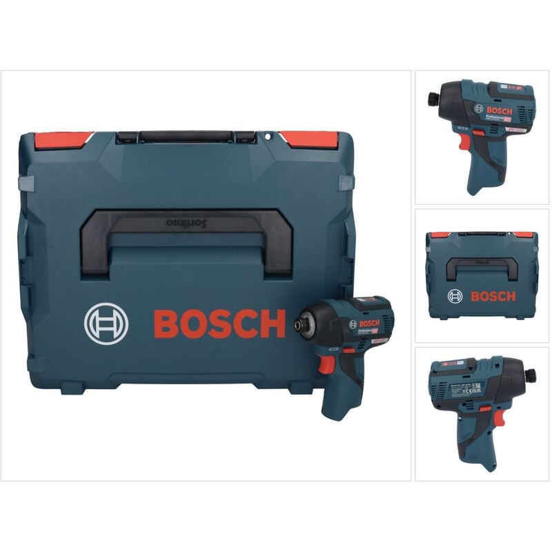 Bosch - gdr 12V-110 Professional 12V Visseuse à chocs sans fil avec Porte-outils six pans creux 1/4' en Coffret L-Boxx - sans Batterie ni Chargeur