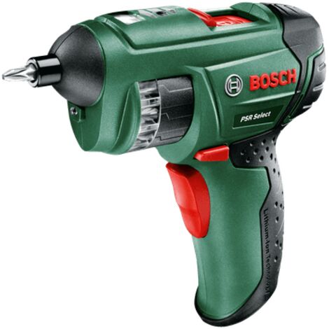 Bosch – Visseuse sans fil 3,6V – Couple 4,5Nm pour matériaux durs – 12 embouts inclus – Chargeur micro-USB – Poids léger 0,5kg