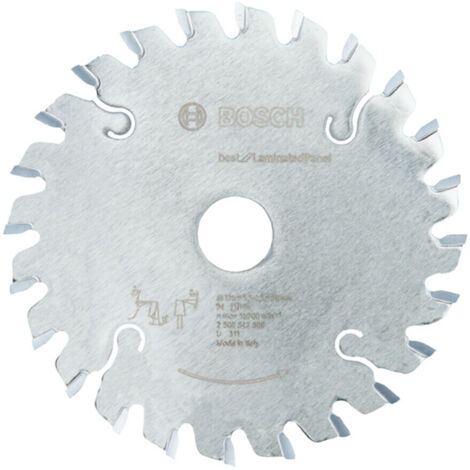 Bosch Vorritzblatt konisch, Best for Laminated Panel, 125 x 20 x 2,2 mm, 24