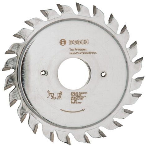 Bosch Vorritzblatt Top Precision Best for Laminated Panel 100 x 22 x 2,8 - 3,6 mm