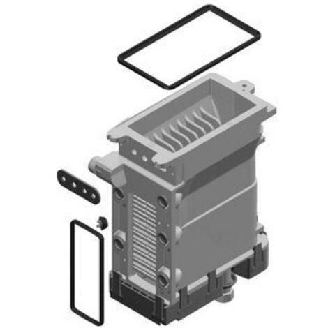 BOSCH Wärmetauscher basic block, 8737708009