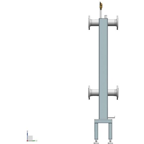 BOSCH Weichen-Set für Kaskade HY-LLH10 DN 65, 2x75 bis 2x100 KW, mit Isolierung