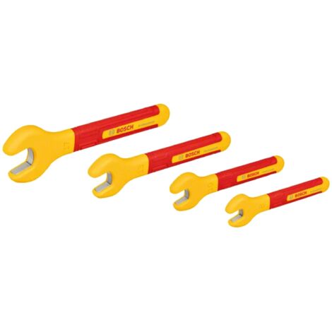 Bosch Werkzeug - VDE-Einmaulschlüssel-Set, 4-tlg. 1600A02NE8