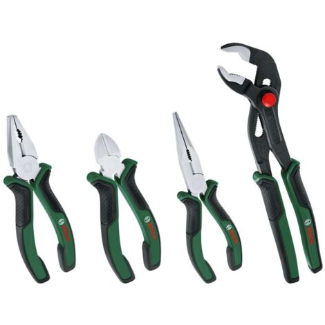 Bosch Werkzeug - Zangen-Set, 4-teilig 1600A02W7K