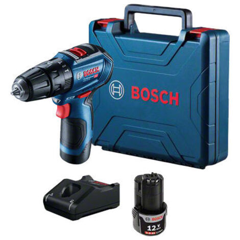 BOSCH WKRĘTARKA UDAROWA 12V GSB 12V-30 2x2,0Ah 30/17Nm BL WALIZKA