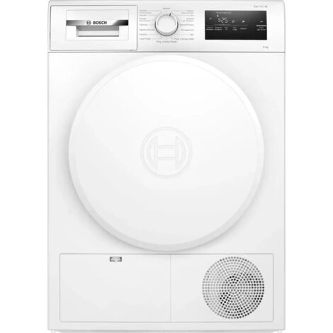 Bosch WTH83208II Serie 4 Asciugatrice a pompa di calore 8 kg Bianco. Posizionamento dell'apparecchio: Libera installazione, Tipo di carica: Caricamento frontale, Sistema di asciugatura: Pompa di ca...