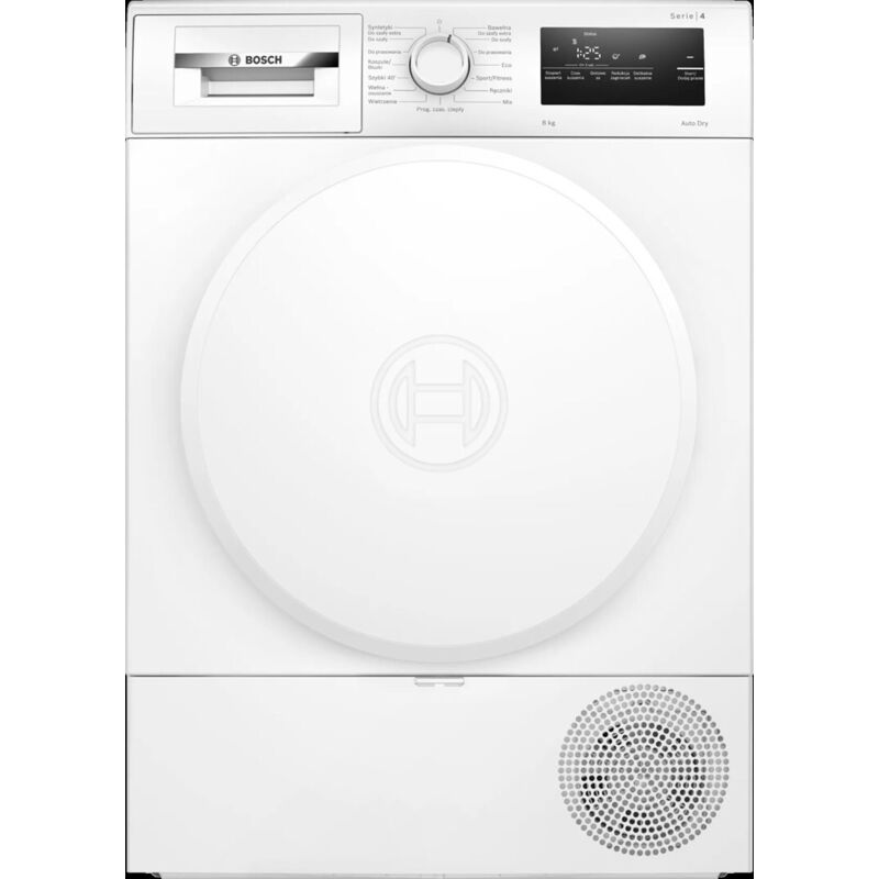 Bosch - wth83277pl asciugatrice a libera installazione 8 kg