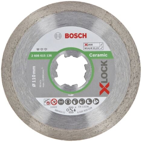 Bosch Accessories 2608615136 Diamanttrennscheibe Durchmesser 110 mm 1 St.