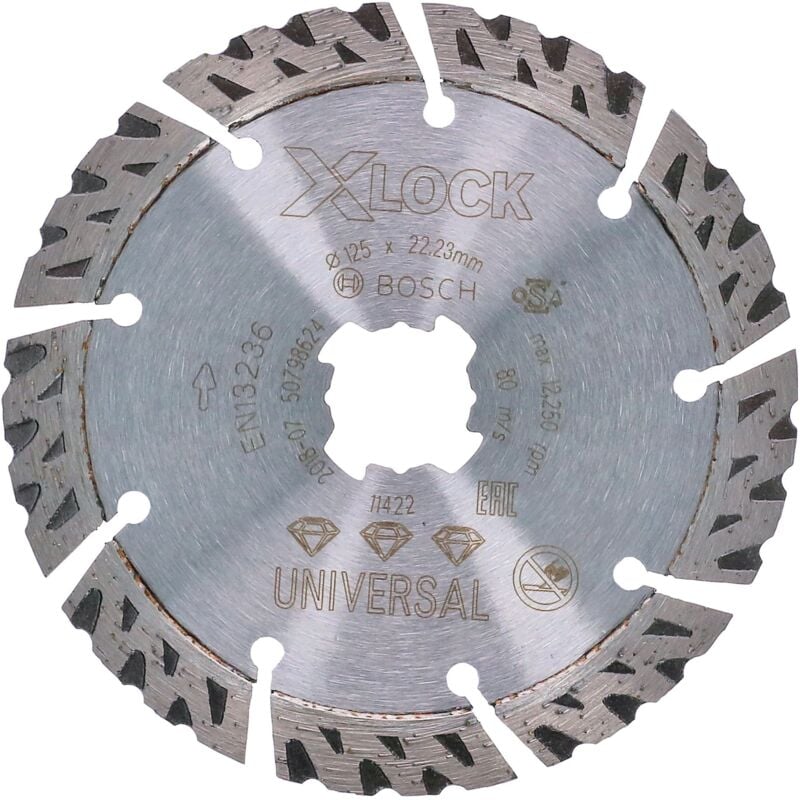 X-LOCK DIA-TS 125x22,23 Bf Univ.