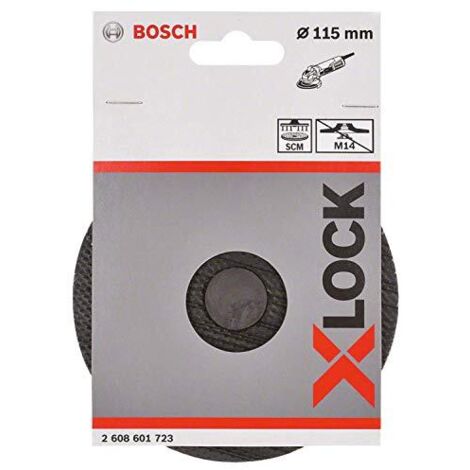 Bosch X-LOCK SCM piastra con supporto a strappo 115mm Bosch Accessories 2608601723 [2608601723]