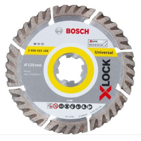 Bosch X-LOCK Standard Disco da Taglio 125 mm