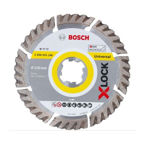 Bosch X-LOCK Standard Disco da Taglio 125 mm
