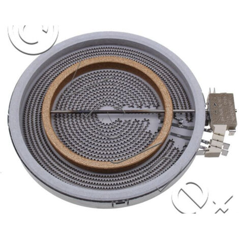 Bosch - zone de chauffe highlight 230 v, 2200/1000 w, 210/140 mm,