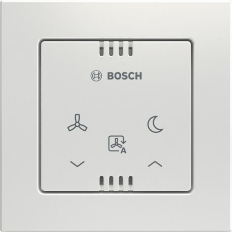 BOSCH Zubehör dezentrale Lüftung CV 30 H Bedieneinheit für V3000D, 85x85x10, weiß - 7738113833