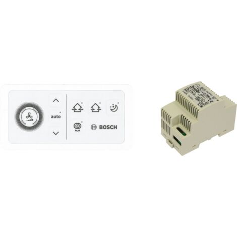 BOSCH Zubehör dezentrale Lüftung CV 40 H/H Lüftungsregler mit Hutschienennetzteil - 7735600366