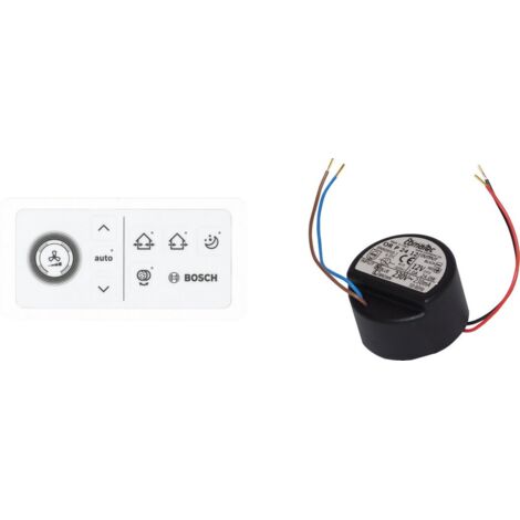 BOSCH Zubehör dezentrale Lüftung CV 40 H/U Lüftungsregler mit Unterputznetzteil - 7735600365
