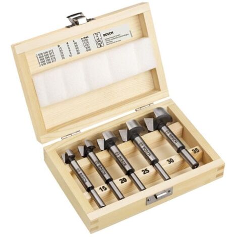 Bosch Zubehör - Forstnerbohrer-Set, 5-teilig 2607018395