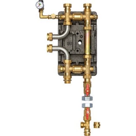 Bosch Zubehör für Luftwärmepumpen DDV 32 Doppelt differenzdruckloser Verteiler 32, 8738212211