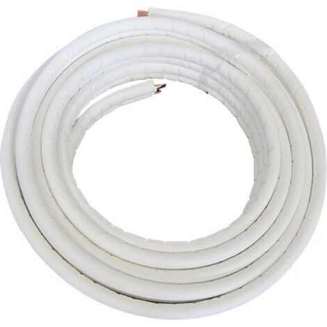 Bosch Zubehör für Split-Wärmepumpen Kälteleitung 3/8 und 5/8", Länge 20m, 7748000688