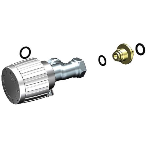 BOSCH Zubehör für Wohnungsstationen Thermischer Bypass einstellbar, KVS 0,68