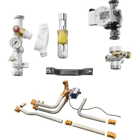 BOSCH Zubehör Pumpenanschlussgruppe mit 3-Wege-Ventil für Condens GC7000 WP 70 Kask.