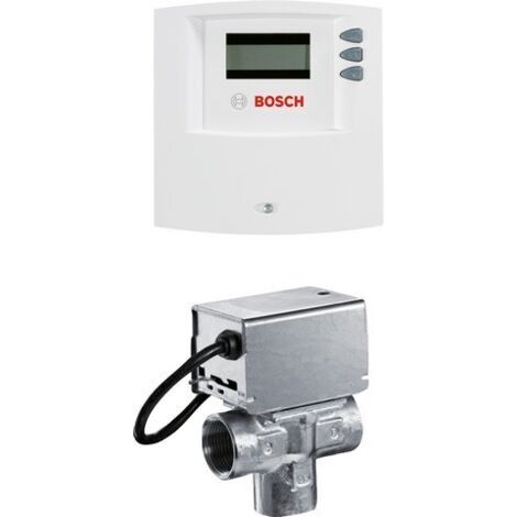 Bosch Zubehör Solartechnik B-sol050rückl Solarregler mit 3-Wege-Umsteuerventil, 7735600357