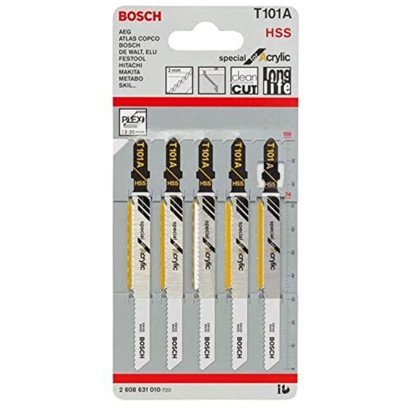 Lama Per Seghetto Alternativo T101a 3 Pezzi - B 2608631670